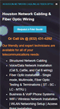 Mobile Screenshot of houston-network-cabling.com